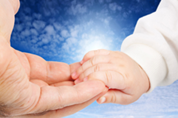father holding a baby hand wallpaper 3715